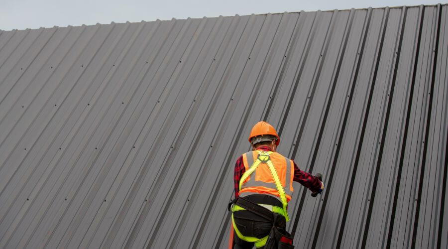 Professional metal roof installation services in Delmita, TX